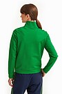 Wowen zip through jacket "I rowed the Atlantic" 2 | GREEN | Audimas