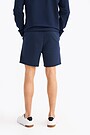 Oversized terry sweatshorts 3 | BLUE | Audimas