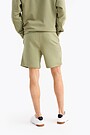 Oversized terry sweatshorts 3 | GREEN | Audimas