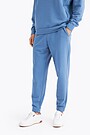 Organic cotton French terry sweatpants 2 | BLUE | Audimas