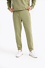 Organic cotton French terry sweatpants 2 | ŽALIA/PILKA | Audimas