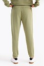 Organic cotton French terry sweatpants 3 | GREEN | Audimas