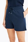 Organic cotton shorts 2 | BLUE | Audimas