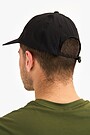 Lightweight cap of ripstop fabric 2 | BLACK | Audimas