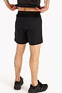 Lightweight stretch fabric shorts 3 | BLACK | Audimas