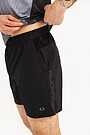 Lightweight stretch fabric shorts 4 | BLACK | Audimas