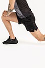 Lightweight stretch fabric shorts 5 | BLACK | Audimas