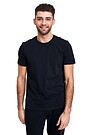 Organic cotton short sleeve T-shirt 1 | BLACK | Audimas