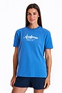 Loose fit T-shirt 1 | BLUE | Audimas