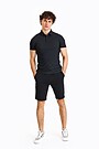 Organic cotton sweatshorts 1 | BLACK | Audimas