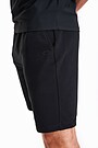 Organic cotton sweatshorts 4 | BLACK | Audimas