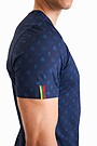 Printed short sleeve T-shirt 4 | BLUE | Audimas