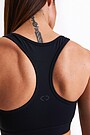 Peach touch sports bra 2 | BLACK | Audimas