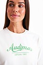 Loose fit T-shirt 2 | WHITE | Audimas