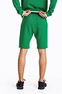 Retro style sweatshorts 4 | GREEN | Audimas