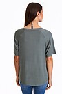Loose fit T-shirt 2 | GREEN | Audimas
