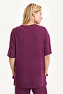Loose fit modal T-shirt 2 | BURGUND | Audimas