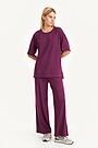 Wide leg modal sweatpants 1 | BURGUND | Audimas