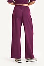 Wide leg modal sweatpants 3 | BURGUND | Audimas