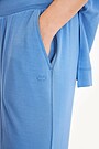 Wide leg modal sweatpants 4 | BLUE | Audimas