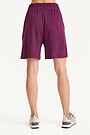 Loose fit modal sweatshorts 3 | BORDO | Audimas