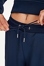 Retro style sweatshorts 4 | BLUE | Audimas