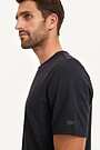 Textured short sleeve top 3 | BLACK | Audimas