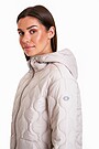 Short quilted transitional jacket 3 | Beige | Audimas