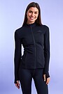 Workout full zip sweatshirt 1 | BLACK | Audimas
