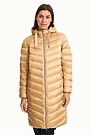 Coat with synthetic and down insulation 1 | BROWN | Audimas