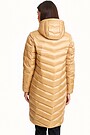 Coat with synthetic and down insulation 3 | BROWN | Audimas