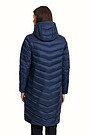 Coat with synthetic and down insulation 2 | BLUE | Audimas