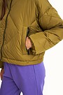 Short puffer down jacket 3 | GREEN | Audimas