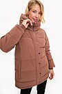 Down jacket 1 | BROWN/BORDEAUX | Audimas