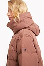 Down jacket 3 | BROWN/BORDEAUX | Audimas