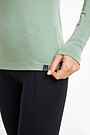 Merino wool long sleeve top 3 | GREEN | Audimas