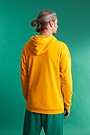 Organic cotton French terry hoodie 2 | YELLOW | Audimas