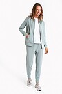 Soft modal full-zip hoodie 5 | GREEN | Audimas