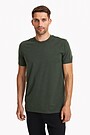 Fine merino wool short sleeve t-shirt 1 | GREEN | Audimas