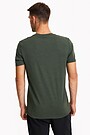 Fine merino wool short sleeve t-shirt 2 | GREEN | Audimas