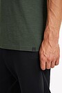Fine merino wool short sleeve t-shirt 3 | GREEN | Audimas