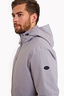 Long water repellent parka with 5000 membrane 3 | GREY | Audimas