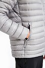 Outdoor light down jacket 4 | GREY | Audimas