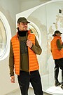 Outdoor light down vest 2 | ORANŽINĖ | Audimas