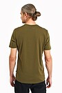 Outdoor merino T-shirt with print 2 | CHAKI | Audimas