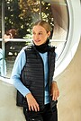 Outdoor light down vest 2 | BLACK | Audimas