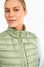 Outdoor light down vest 3 | GREEN | Audimas