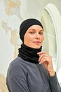 Stretchy, breathable hat 2 | BLACK | Audimas