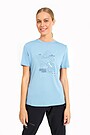 Outdoor merino T-shirt with print 1 | BLUE | Audimas