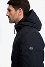 Down jacket with hood 3 | BLACK | Audimas